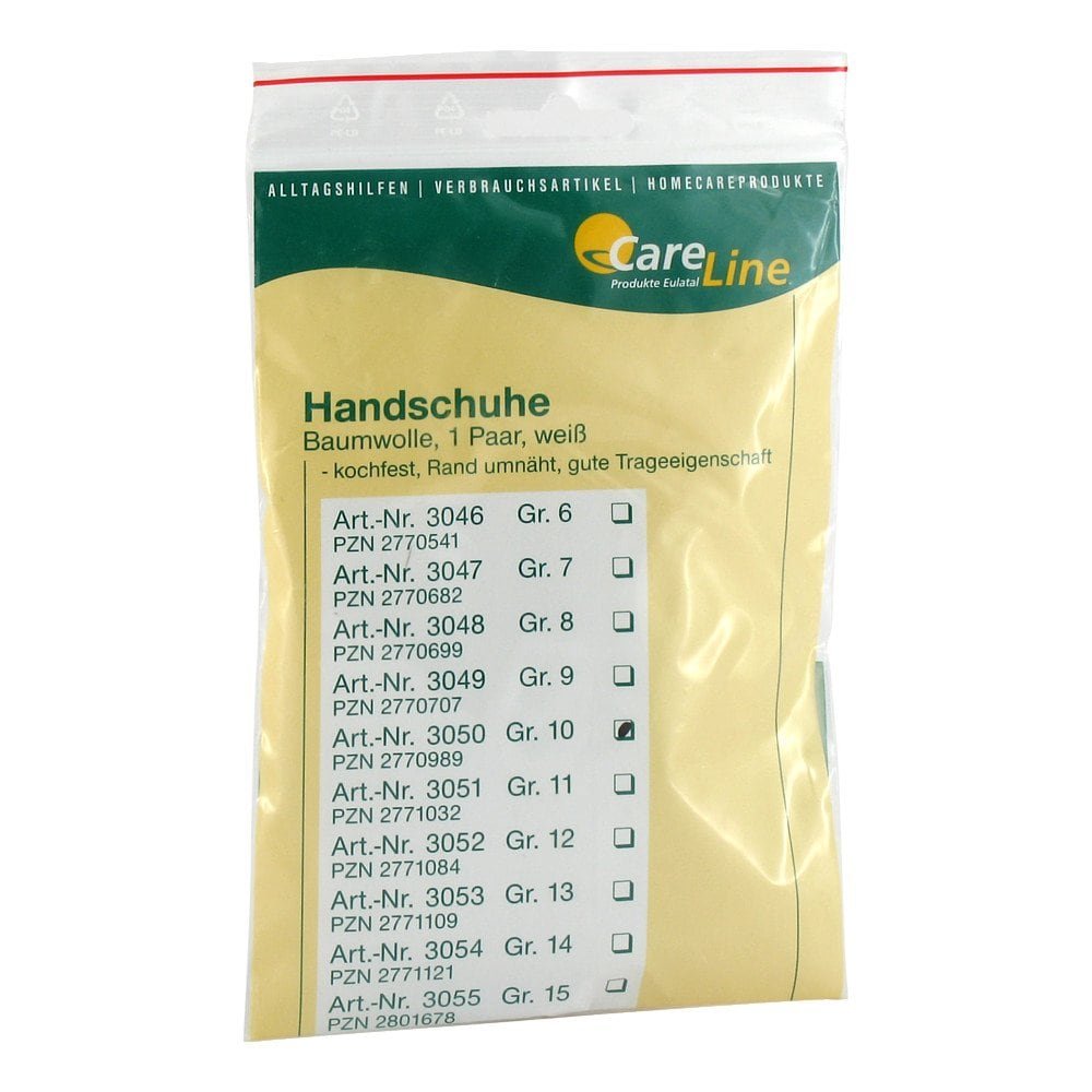 Careliv Produkte OHG Handschuhe Baumwolle Größe 10 02770989