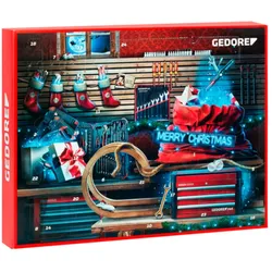 Gedore Gedore Adventskalender R33003044 red 44- tlg. Werkzeug-Adventskalender