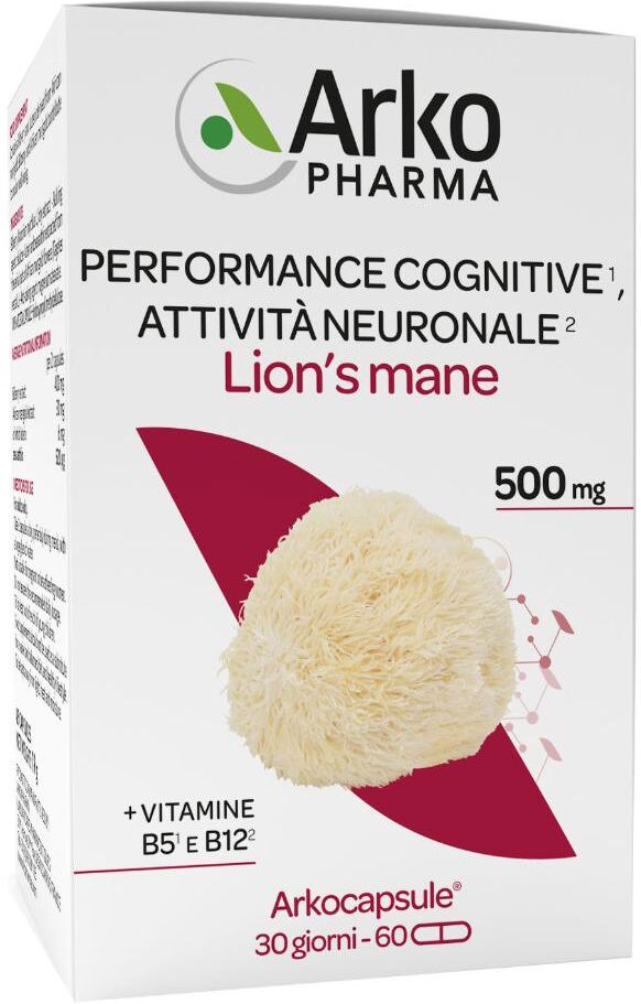 ARKOFARM Srl Arko PHARMA Lion’s Mane, 60 capsule