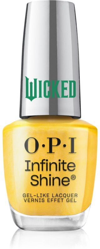 OPI Wicked Infinite Shine nail polish shade Yellow Brick Road 15 ml