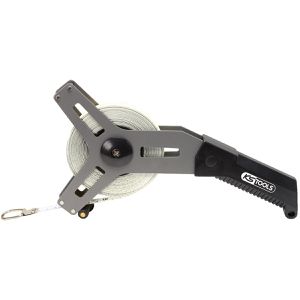 KS-Tools Maßband 300.0052, 20m Stahlband, mit Kurbel & Nagelöse