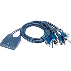 ATEN CS64US - KVM Switch VGA, USB, Audio, 4 Ports