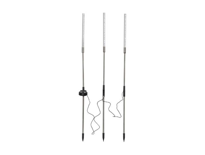Gartenleuchte Solar Decoration Bubbly 3-pin , silber, H:83cm L:160cm T:7cm, Leuchten, Gartenleuchte