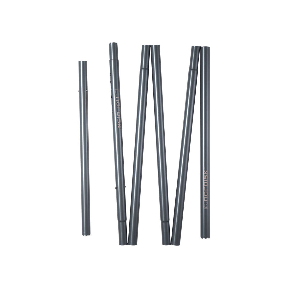 Nordisk Midgard 9.2 Inner Corner Spare Poles (2 Pcs) Steel gunmetal grey 10931026