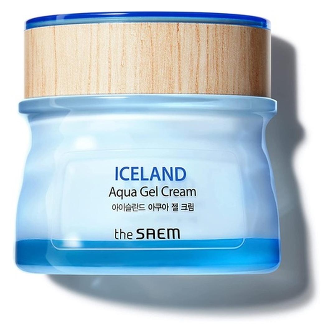 The Saem Iceland Aqua Gel Cream moisturizing face cream 60ml (60 ml, 24h Creme) (????a ?????)