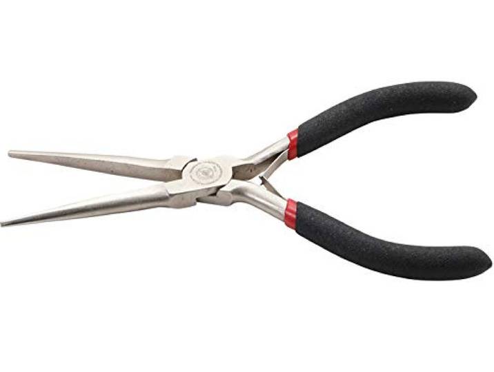 BGS Diy 90382 Naaldtang recht met veer 150 mm