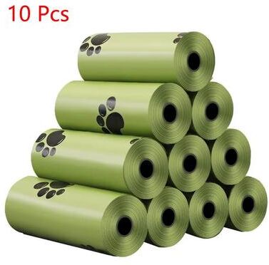 Inspired Finds Premium Cat Litter Shovel Scoop Self Cleaning Pet Toilet & Garbage Picker 10 Rolls Of Bag
