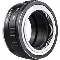 K&F Concept Kf K(and)amp,F Adapter For Sony E Nex E-mount On M42 M-42 / Kf06.067, Objektivadapter, Schwarz