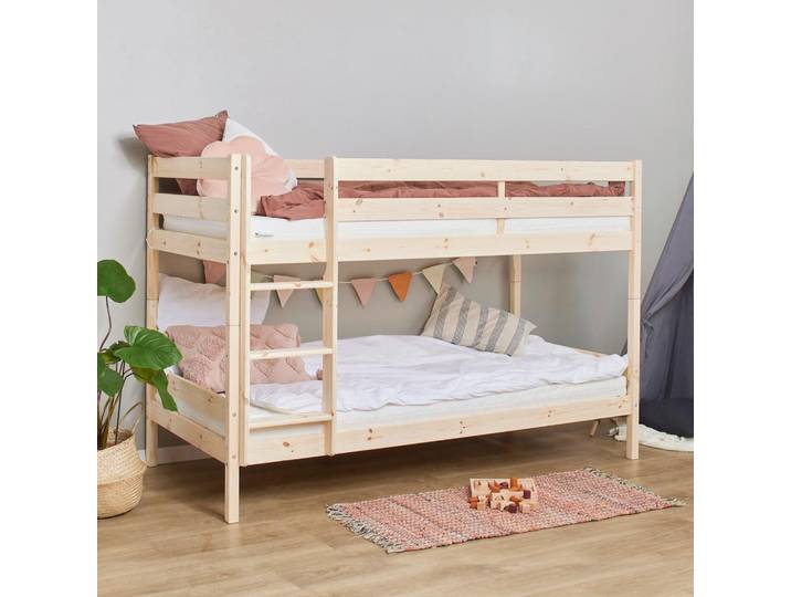 Etagenbett Eco Comfort Kiefer natur, LF: 90x200 cm