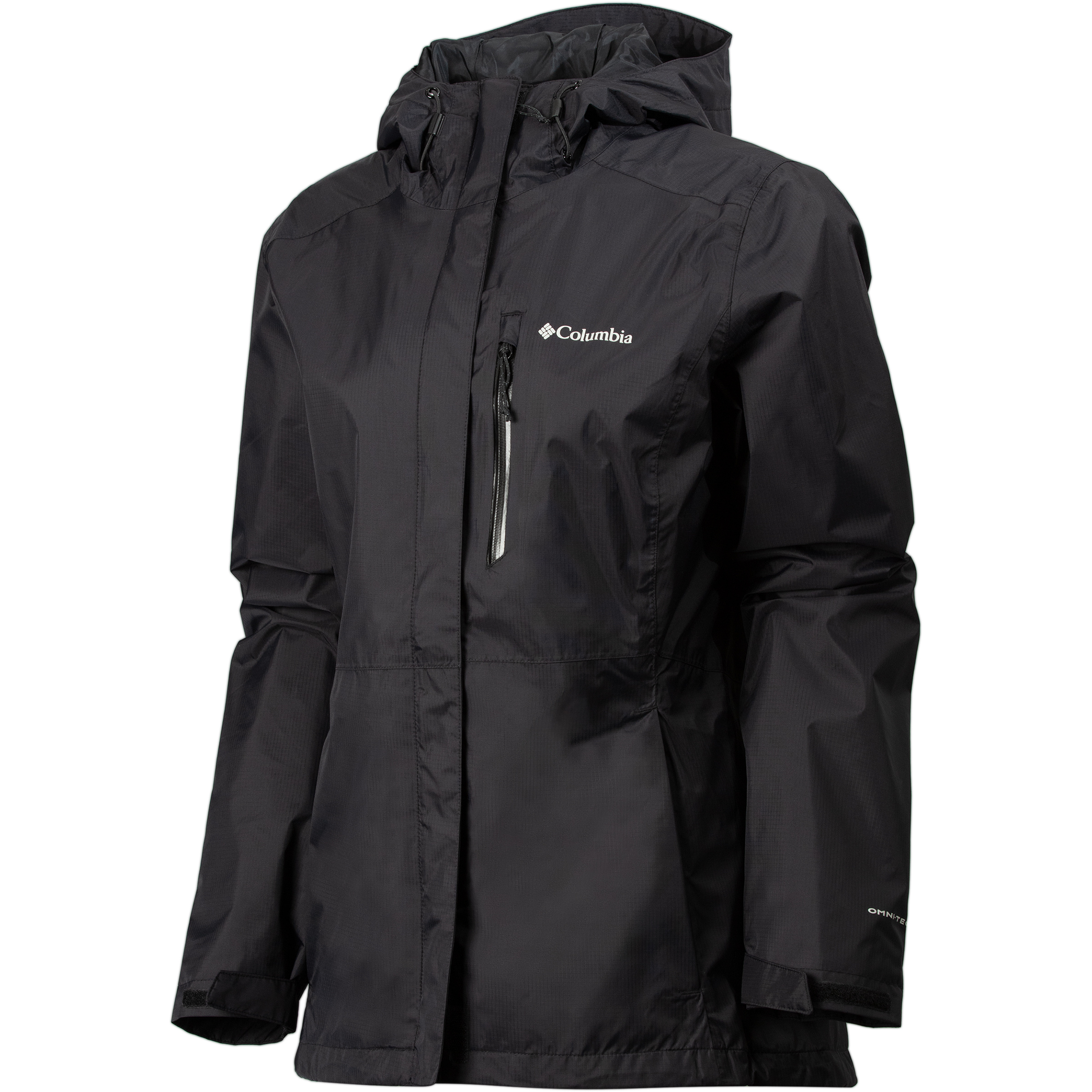 Columbia Pouring Adventure III Damen Regenjacke schwarz Größe S Camping Wasserabweisend