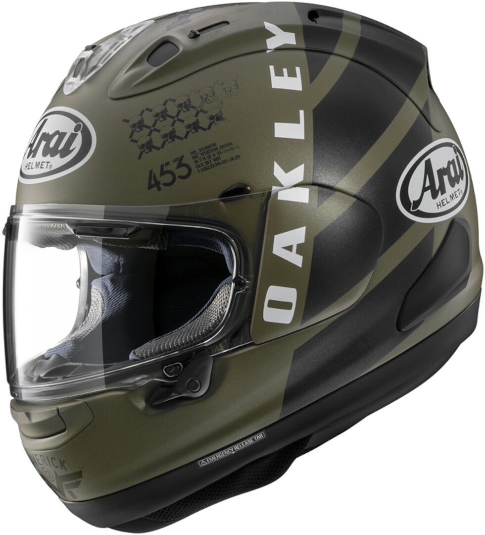 Arai RX-7V Evo Maverick Oakley Helm 8009469001