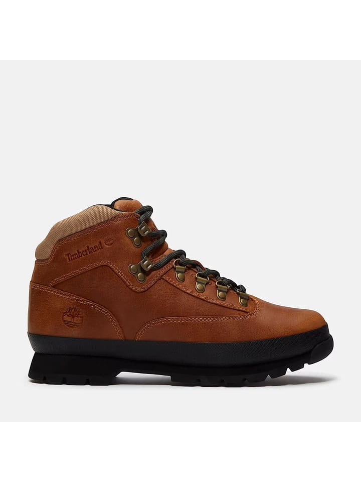 Timberland Leder-Boots in Hellbraun - 44