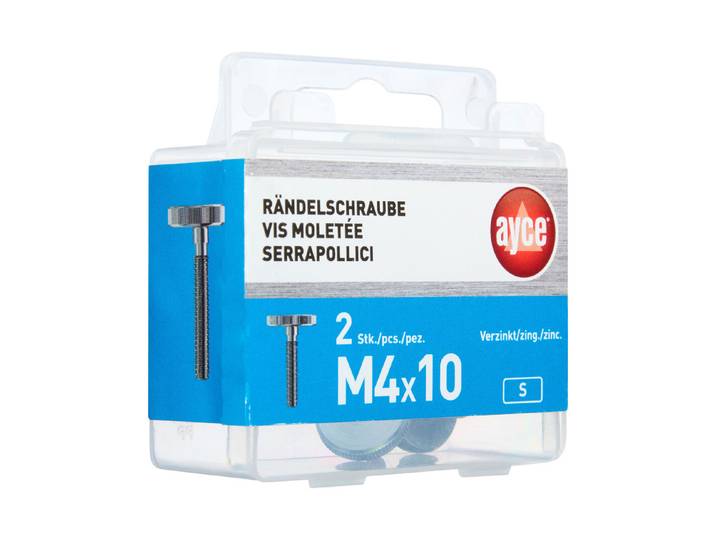 Ayce Rändelschraube M4