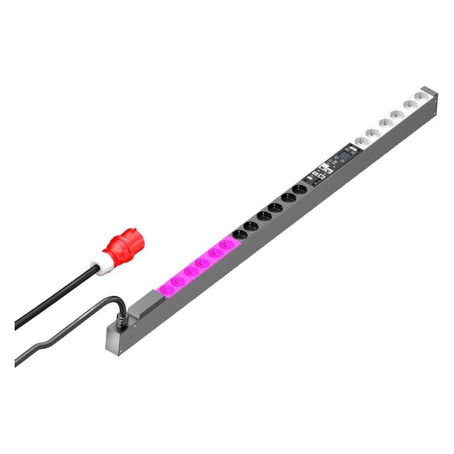 Rittal 7979433 PDU managed 16A/3P CEE 18xCEE7/3 Schuko PDU Basic Stromverteilung (7979433)
