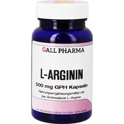 L-Arginin 500mg Gph Kapseln 550 ST