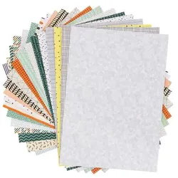 folia Papierblock "Minimalistisch", 24 x 34 cm, 20 Blatt