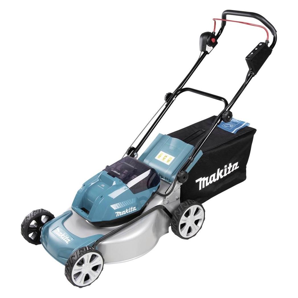 Makita DLM463PG4 Akku Rasenmäher inkl. Akku, inkl. Ladegerät 18V Schnittbreite (max.) 46cm (Akkubetrieb) (DLM463PG4)