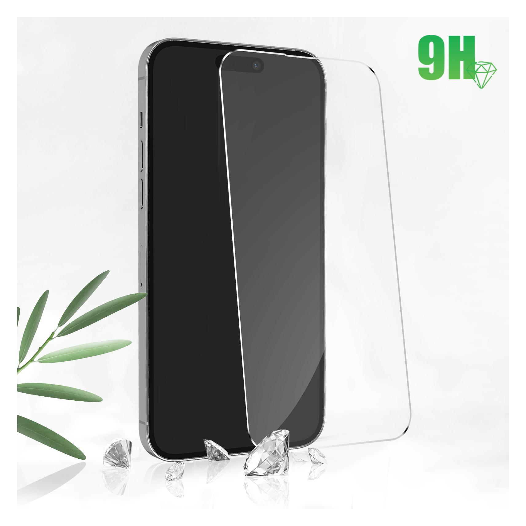 Bestsuit Antimikrobielle Organische Bildschirmfolie (Apple iPhone 14 Pro) (GLASS-BSUIT-CL-14P)