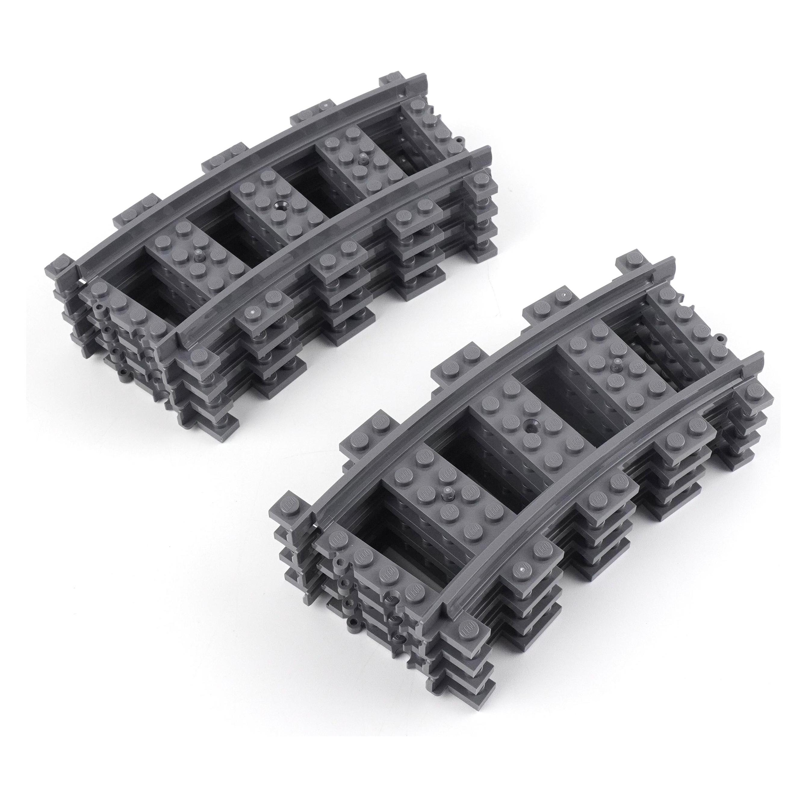 LEGO Eisenbahn Schienen Kurve (53400, LEGO City) (53400)