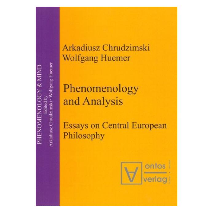 De Gruyter Phenomenology & Analysis (Englisch, Softcover, Arkadiusz Chrudzimski, Wolfgang Huemer) (55870573)