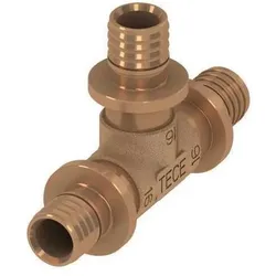 TECE, Zubehör Sanitärinstallation, TECEflex T-Stck 20 x 20 x 20 Rotguss 710120