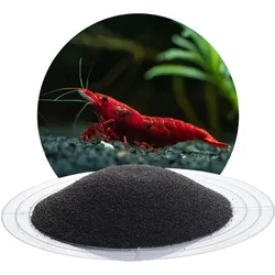 Aquariumsand schwarz 0,4-0,8 mm - 25 kg Sack