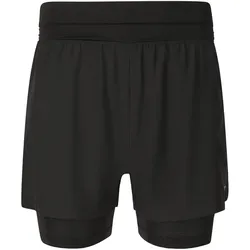 ENDURANCE Less 2in1 Trainingsshorts Herren 1001 - black S
