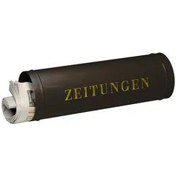 Burg Wächter Zeitungsbox rund braun 800 BR