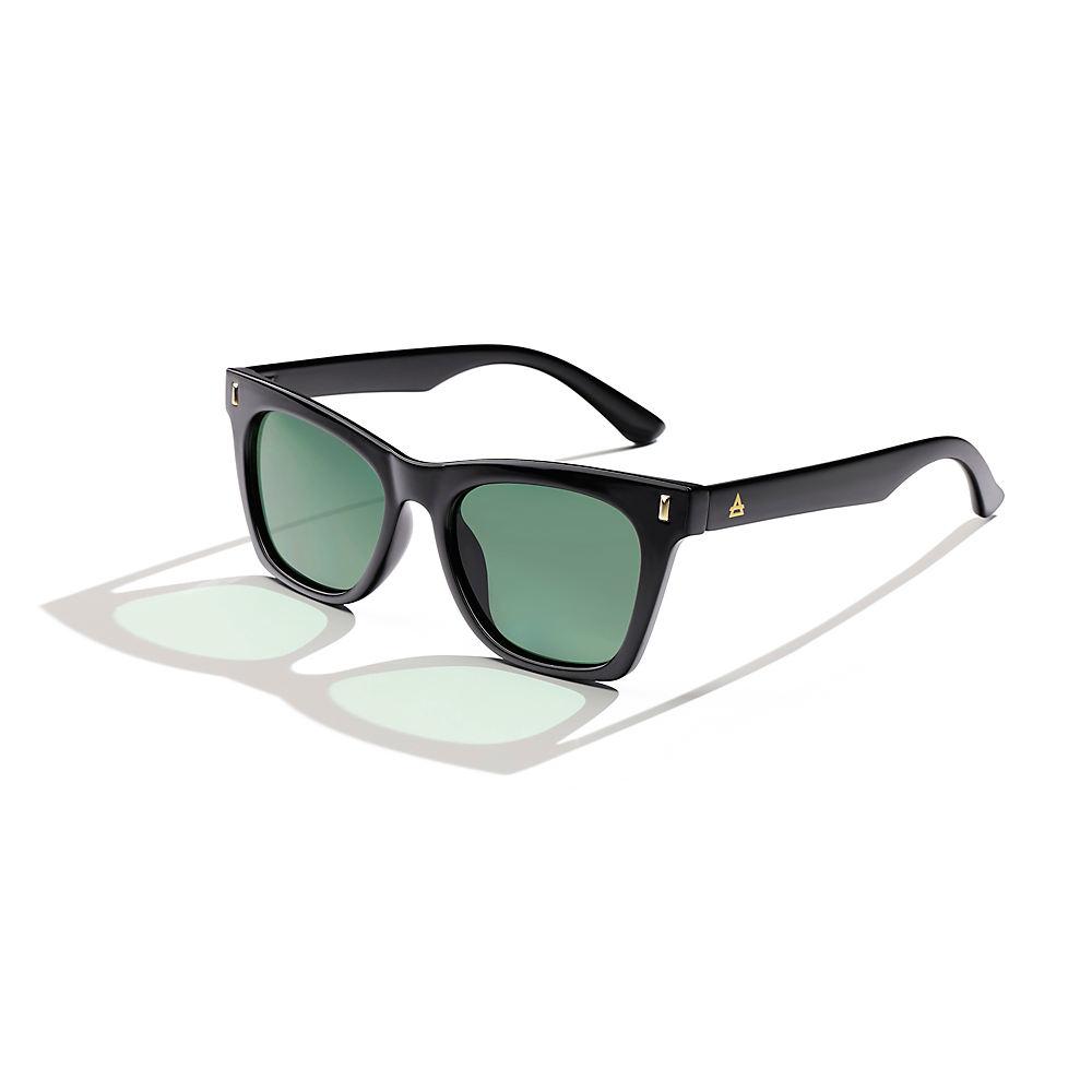BELLATRIX Sonnenbrille im Cat Eye Stil für Damen, Damen, size: regular, Schwarz, by Lands' End