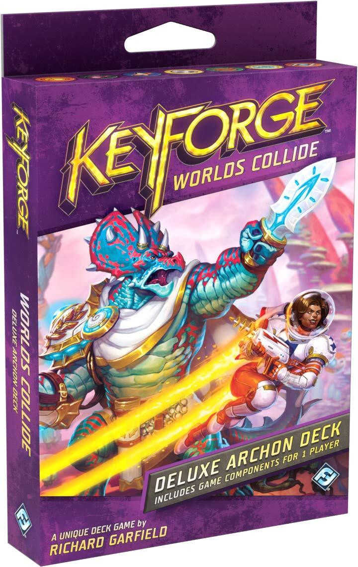 KeyForge Werelden botsen Deluxe Deck van Fantasy Flight Games