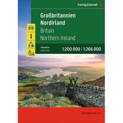 freytag & berndt Autoatlas Großbritannien - Nordirland 1:200.000, Gebundene Ausgabe von , KOMPASS Freytag & Berndt, 978-3-7079-2498-5