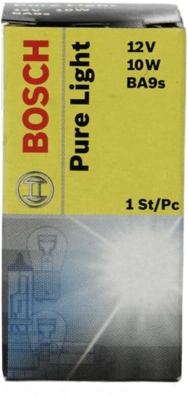 Bosch Lampada secondaria H10W Pure Light 12V, 10W, 1 Pezzo