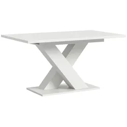 Ausziehtisch Marlon ca. 150-190x90x76 cm Weiß
