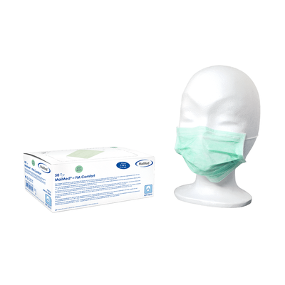 MaiMed® – FM Comfort Mundschutz zum Binden, Farbe grün