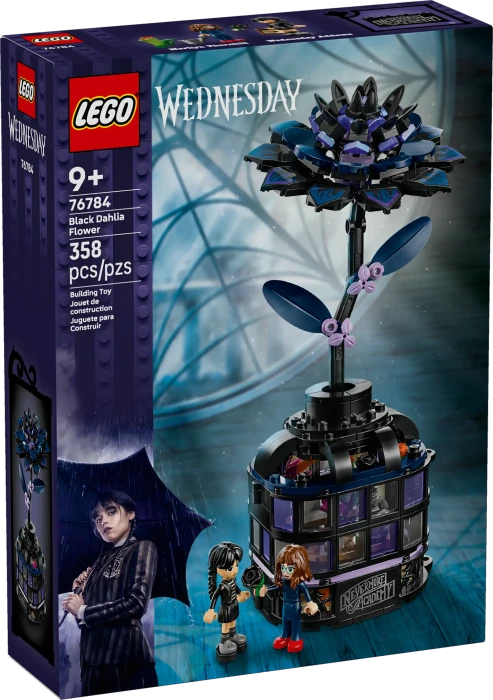 LEGO Wednesday 76784 Schwarze Dahlie