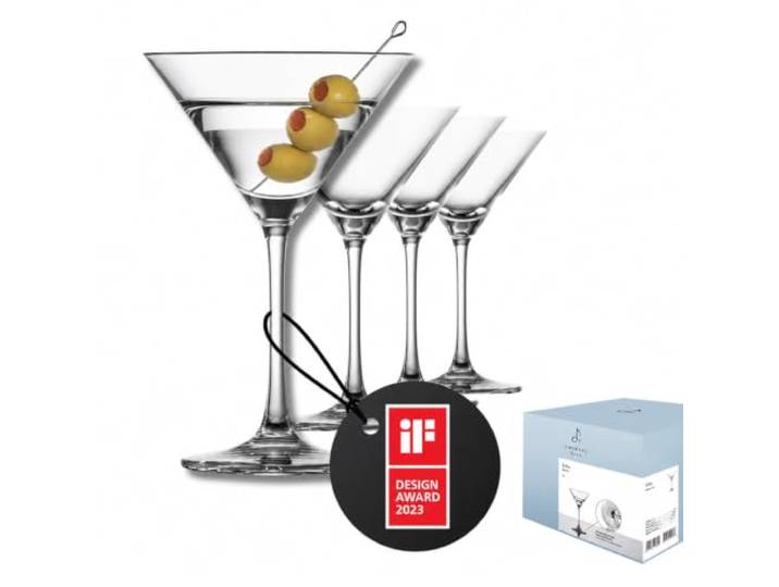 Zwiesel Glas Martinigläser Echo (4 Stk), Made in Germany