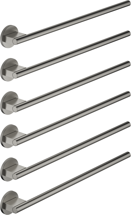 Sèche-serviettes Dornbracht 83316979-99 mural, platine foncé brossé