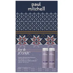 600ml Paul Mitchell Blonde Platinum X-Mas Duo (Shampoo 300ml + Conditioner 300ml)