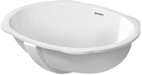 Duravit Design Classics Einbauwaschtisch Universal Santosa 0466510000 Einbau von unten, 51 x 37,5 cm, Weiß Hochglanz