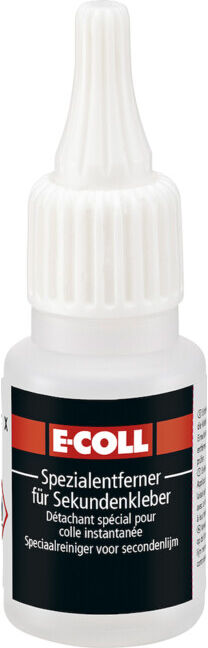E-COLL Détachant spécial pour colle cyanoacrylate 20 ml (4317784465076)