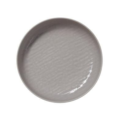 12x Schale Ø 20 cm, 1 l NOVA Cloud / hellgrau Porzellan
