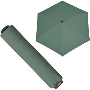Doppler Regenschirm Zero,99, malachite green, sturmfest, manuell, Ø 91 cm, 21cm, Taschenschirm