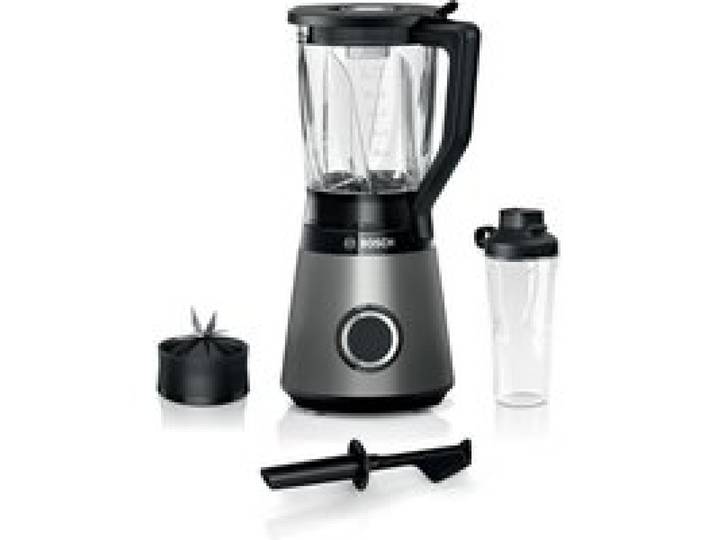 BOSCH Blender VitaPower Revêtement métallique - 1200W - 30.000 trs/min - 2 vitesses + turbo - Bol mixeur 2 L - 4 lames amovibles