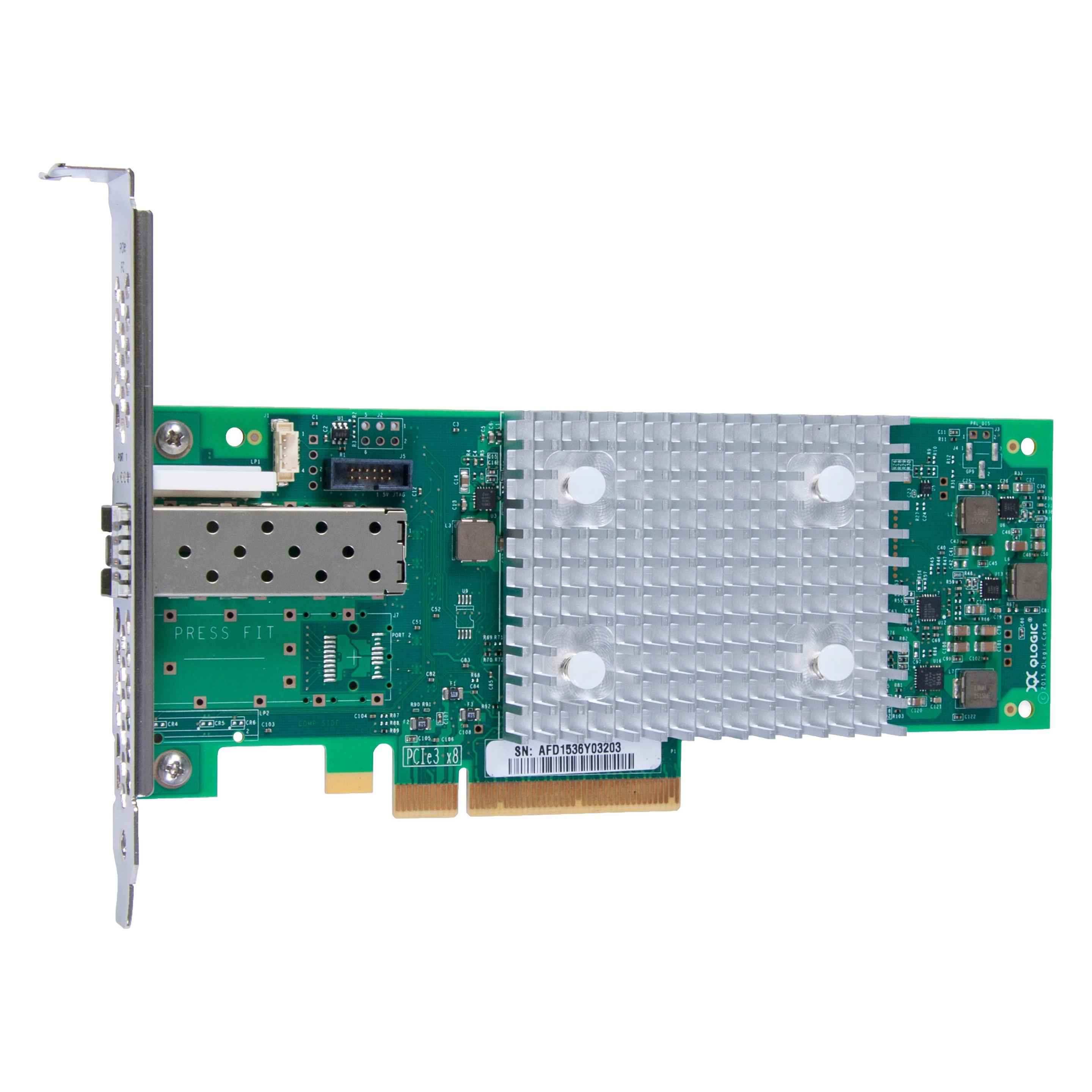 HPE E Controller S1100Q Single Port /s, FC, Qlogic (PCIe) (P9D93A)