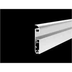 Synergy 21, LED Streifen, LED U-Profil 200cm, ALU1580-18, weiss, Fussboden/Sockelleiste (200 cm, Indoor)