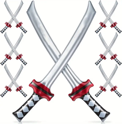 Smart Shopping Spot Inflatable Samurai Sword Toy Safe Inflatable Ninja Sword For Kids Cosplay And Parties Inflatable Samurai Sword Toy Safe Inflatable Ninja Sword For Kids Cosplay And Parties