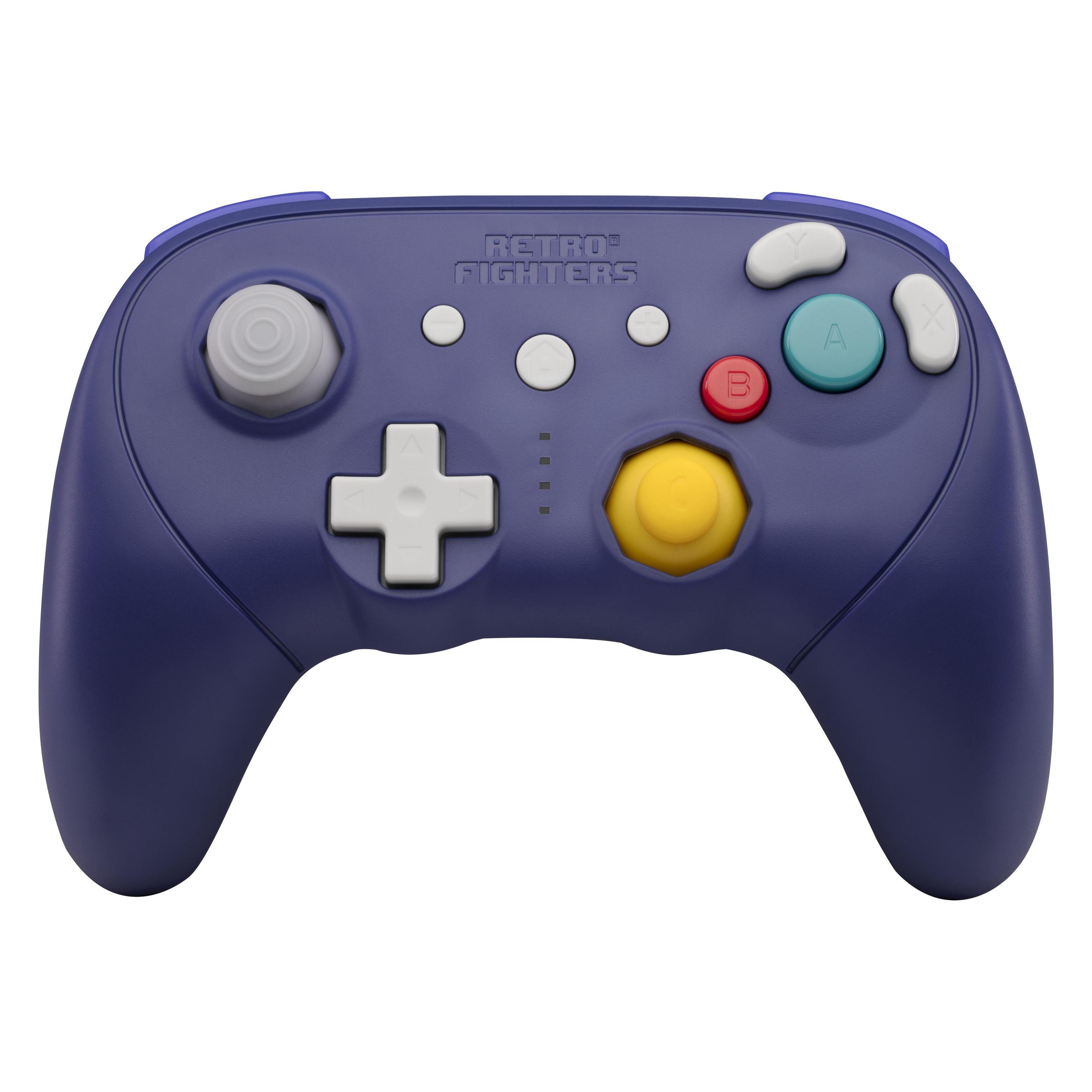 Retro Fighters BattlerGC Pro - Purple - Wireless Controller - Nintendo Switch (PC, Switch, Wii) (RET00515)