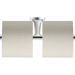 Duravit Starck T Papierrollenhalter, doppelt, 0099381000, Farbe: Chrom