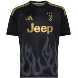 Juventus Turin Kinderfußballshirt Ausweichtrikot 26/27 - schwarz / 176