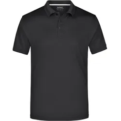 Herren Polo-Shirt High Performance "JN401" - 3XL - black
